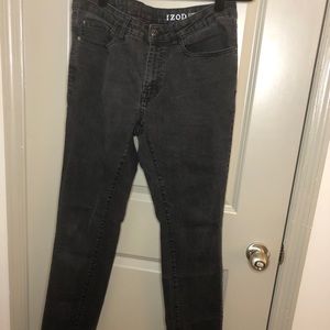 Black Jeans Slim Fit. Izod